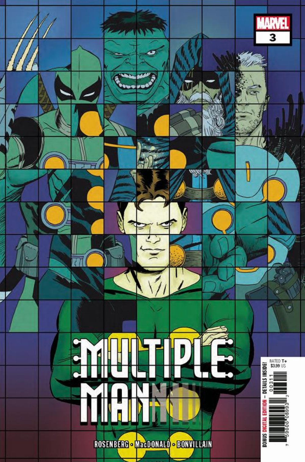 Τεύχος Κόμικ Multiple Man #3