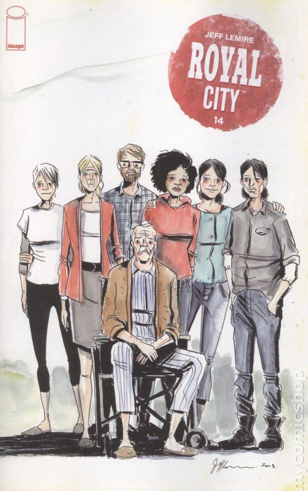 Τεύχος Κόμικ Royal City #14