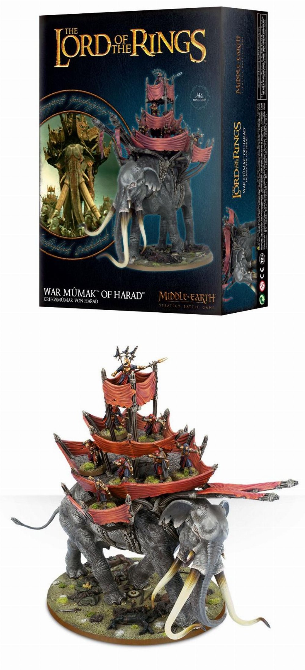 Middle-Earth Strategy Battle Game – War Mumak Of Harad