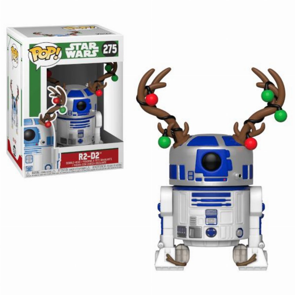 Φιγούρα Funko POP! Star Wars Holiday – R2-D2 with Antlers #275