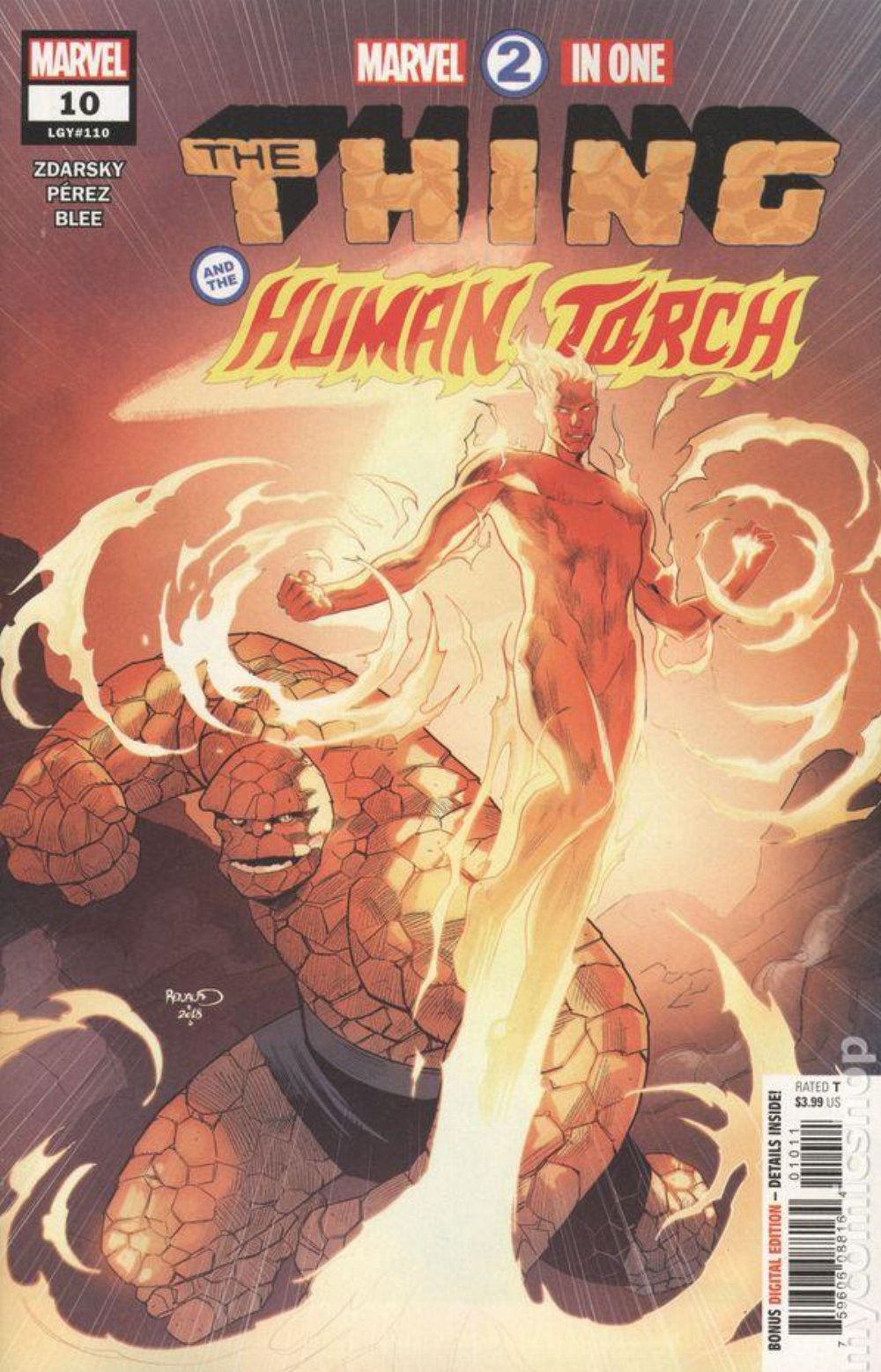 Marvel 2 In One: The Thing And The Human Torch #10