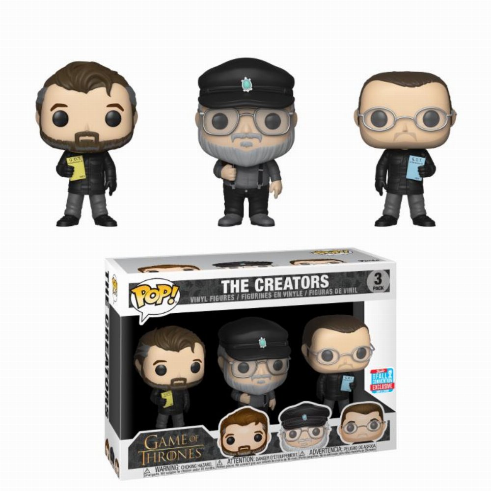 Φιγούρες Funko POP! Game of Thrones – The Creators 3-Packs (NYCC 2018 Exclusive)