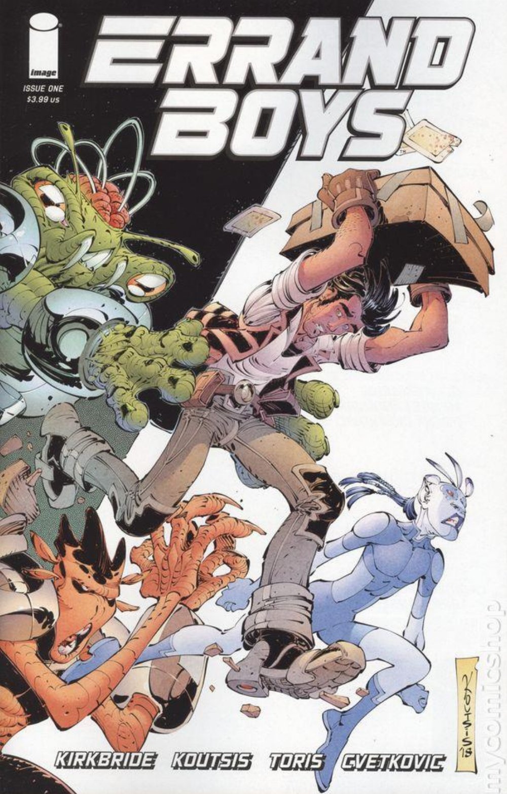 Τεύχος Κόμικ Errand Boys #1 (Of 5)