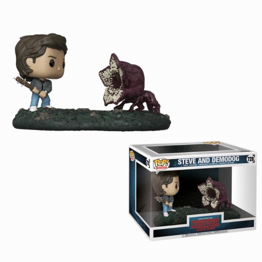 Φιγούρα Funko POP! Stranger Things: Movie Moments – Steve vs Demodog #728s