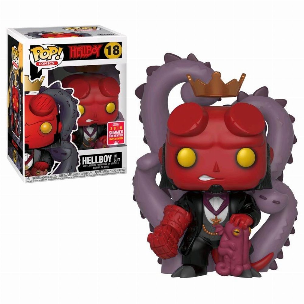Φιγούρα Funko POP! Hellboy – Hellboy in Suit #18 (SDCC 2018 Exclusive)