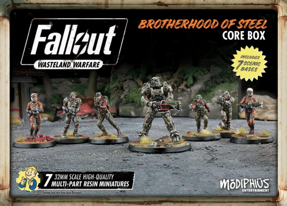 Fallout: Wasteland Warfare – Brotherhood of Steel Core Box