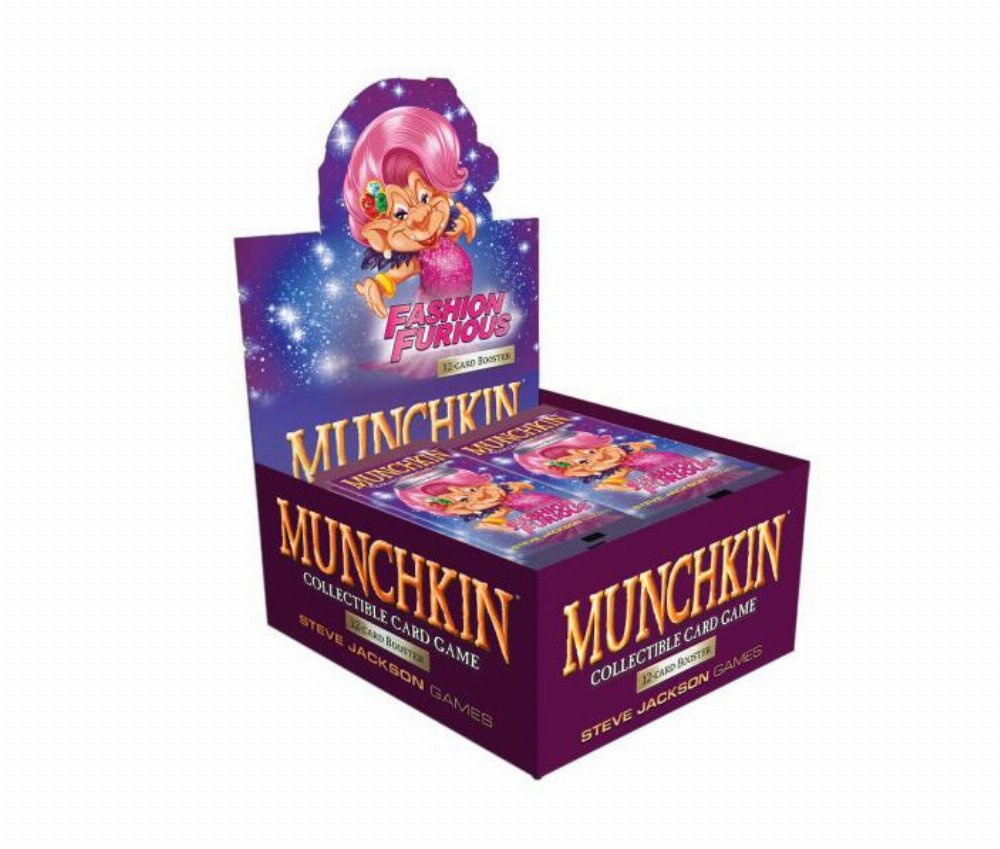 Munchkin Collectible Card Game: Fashion Furious Booster Box (24 packs)