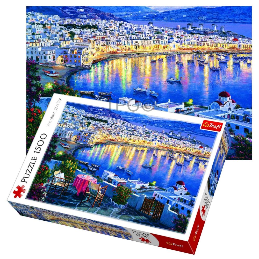 Παζλ 1500 κομμάτια – Mykonos at Sunset