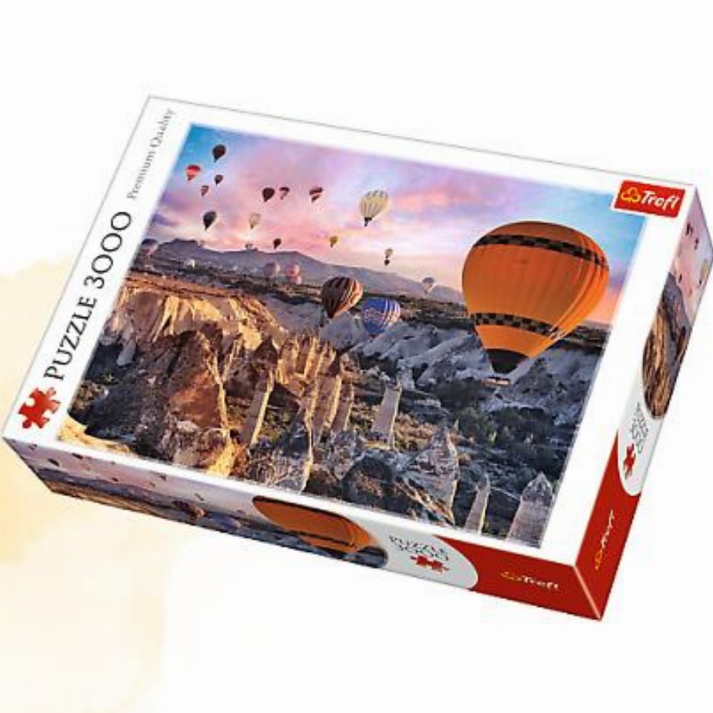 Παζλ 3000 κομμάτια – Ballons over Cappadocia