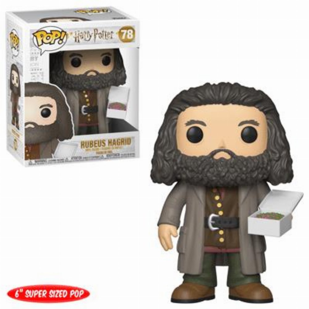 Φιγούρα Funko POP! Harry Potter – Rubeus Hagrid with Cake #78 Supersized