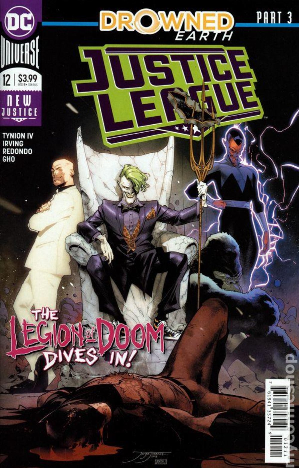 Τεύχος Κόμικ Justice League #12 (Drowned Earth Part 3 Of 3)