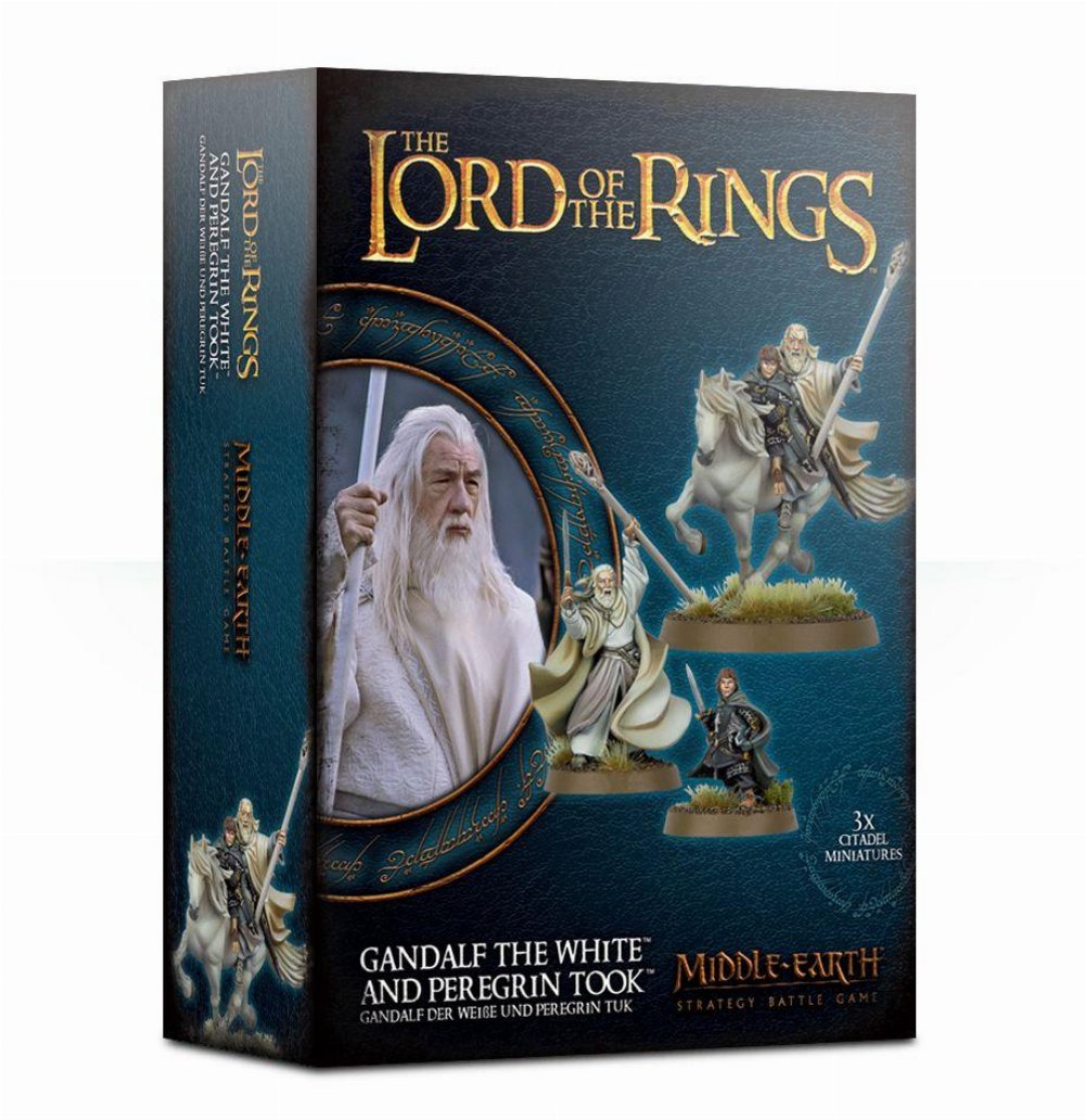 Middle-Earth Strategy Battle Game – Gandalf the White and Peregrin Took