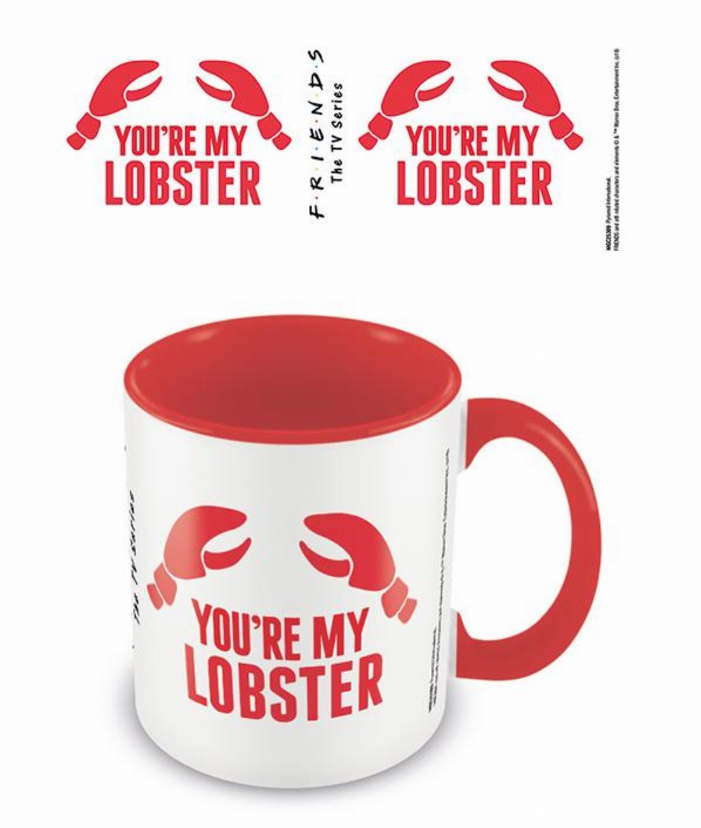 Κεραμική Κούπα Τα Φιλαράκια – Coloured Inner You’re My Lobster Mug