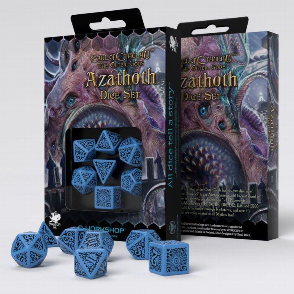 Σετ Ζάρια – Call of Cthulhu Dice Set – The Outer Gods Azathoth