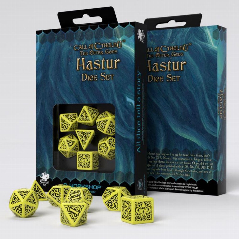 Σετ Ζάρια – Call of Cthulhu Dice Set – The Outer Gods Hastur