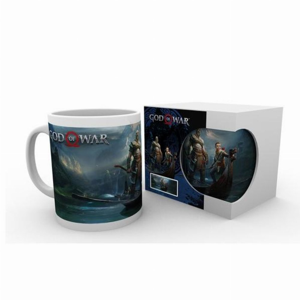Κεραμική Κούπα God of War – Kratos with son Atreus 320ml