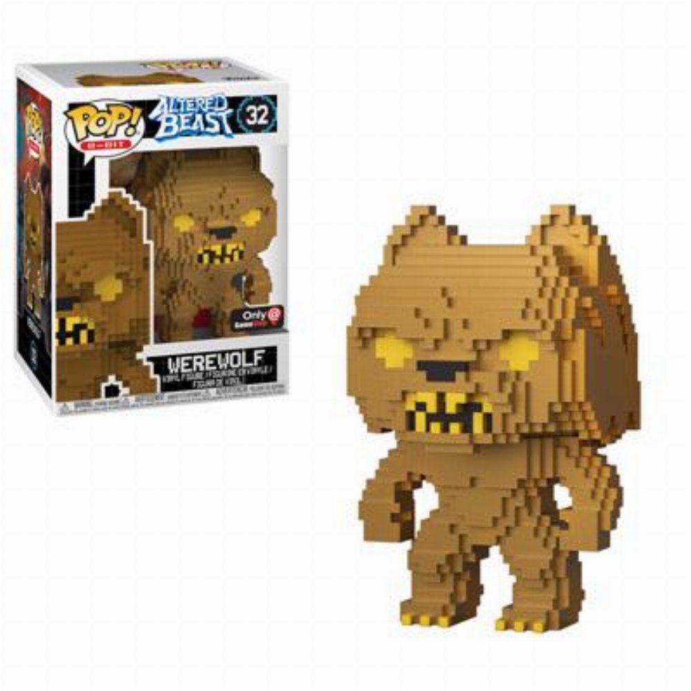 Φιγούρα Funko POP! Altered Beasts – 8-Bit Werewolf (Gold) #32 (Athenscon Exclusive)