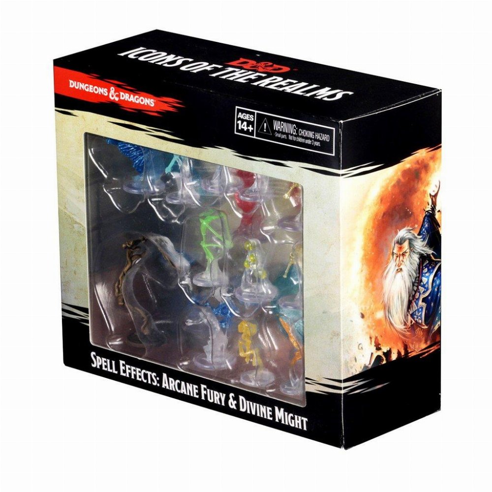 D&D Miniatures: Special Effects – Arcane Fury & Divine Might Set