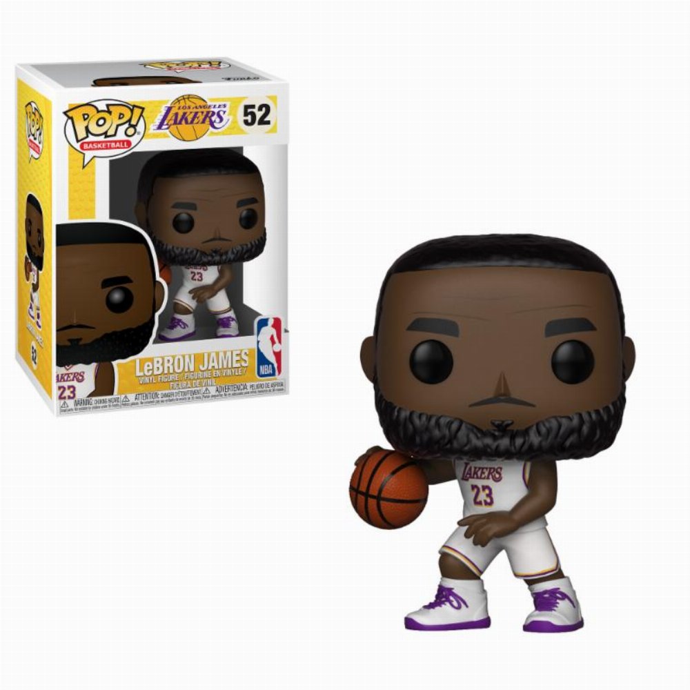 Φιγούρα Funko POP! NBA LAkers – LeBron James in White Uniform #52