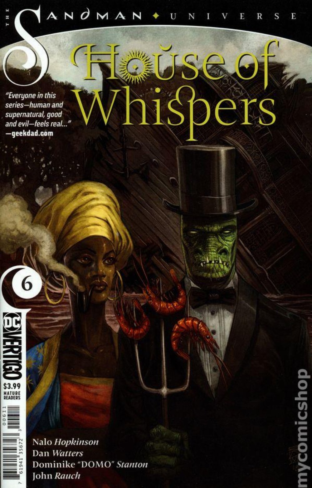 Τεύχος Κόμικ The Sandman Universe: House Of Whispers #6