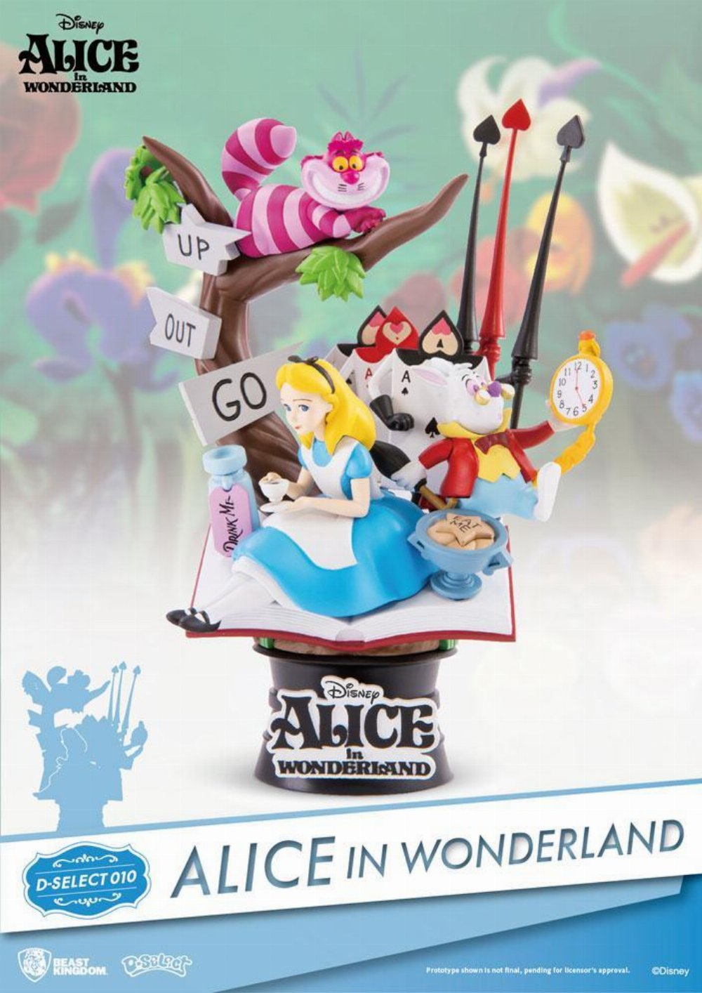 Disney: D-Select – Alice in Wonderland Φιγούρα Αγαλματίδιο (15cm)