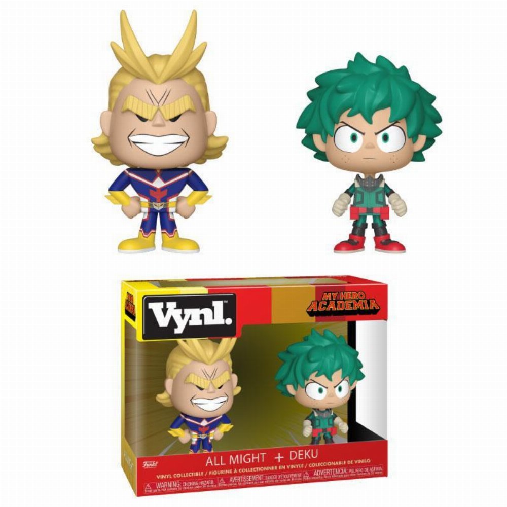 Funko Vynl. My Hero Academia – All Might & Deku 2-Pack Figures