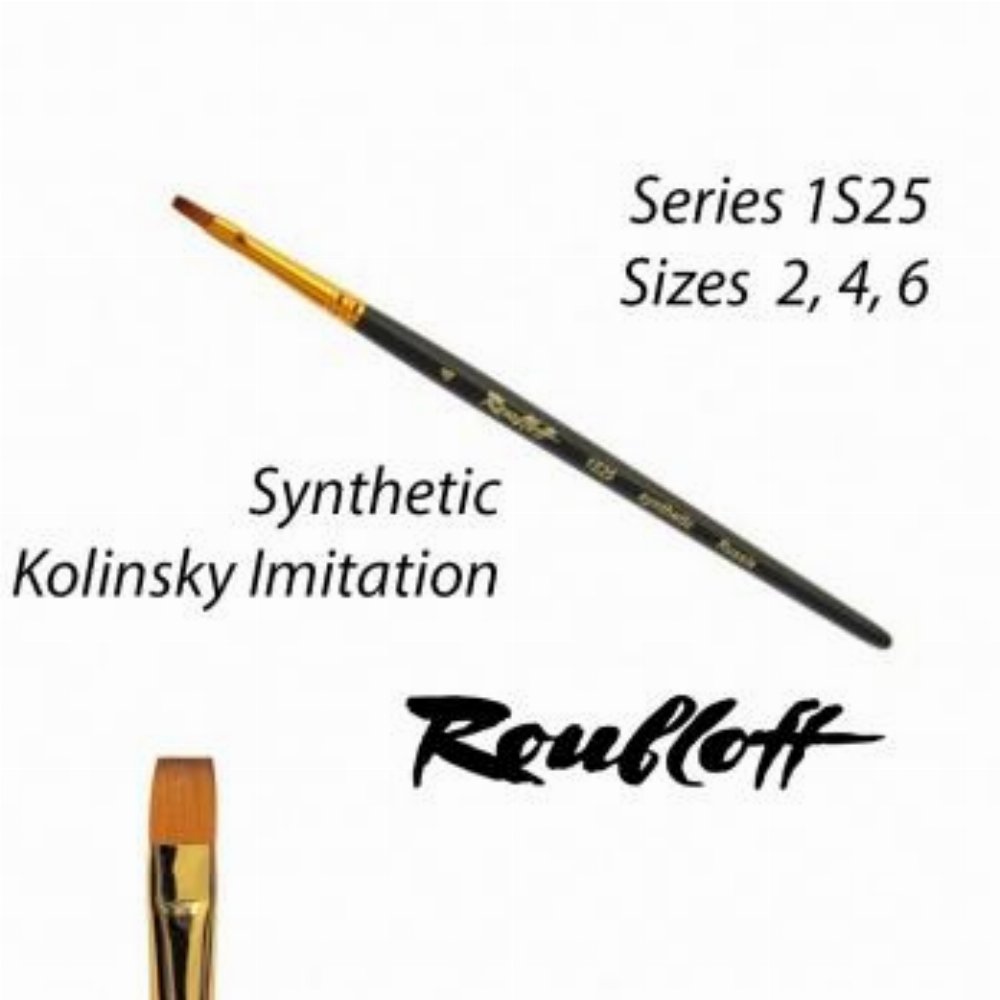 Roubloff Fine-Art Brush – 1S25-2 Drybrush Small