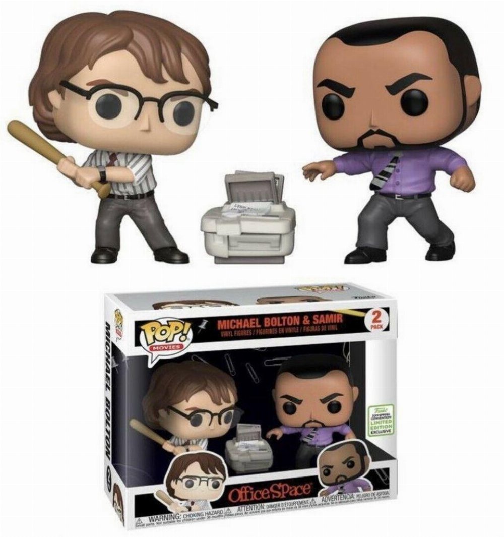 Φιγούρες Funko POP! Office Space – Michael Bolton and Samir 2-Pack (ECCC 2019 Exclusive)