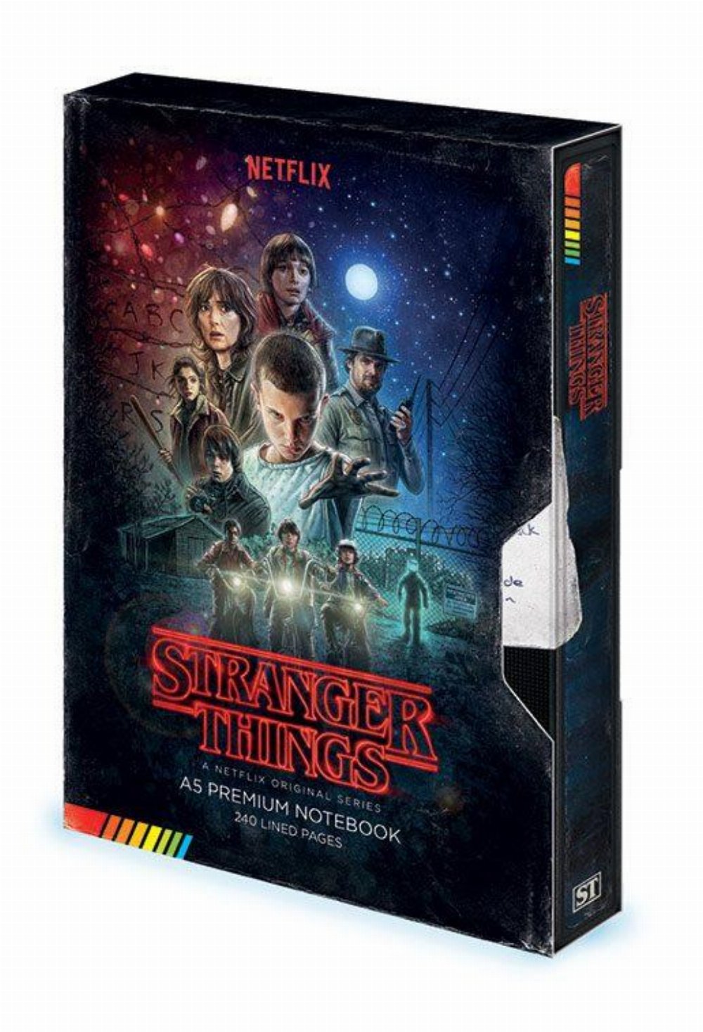 Stranger Things – VHS Premium A5 Σημειωματάριο