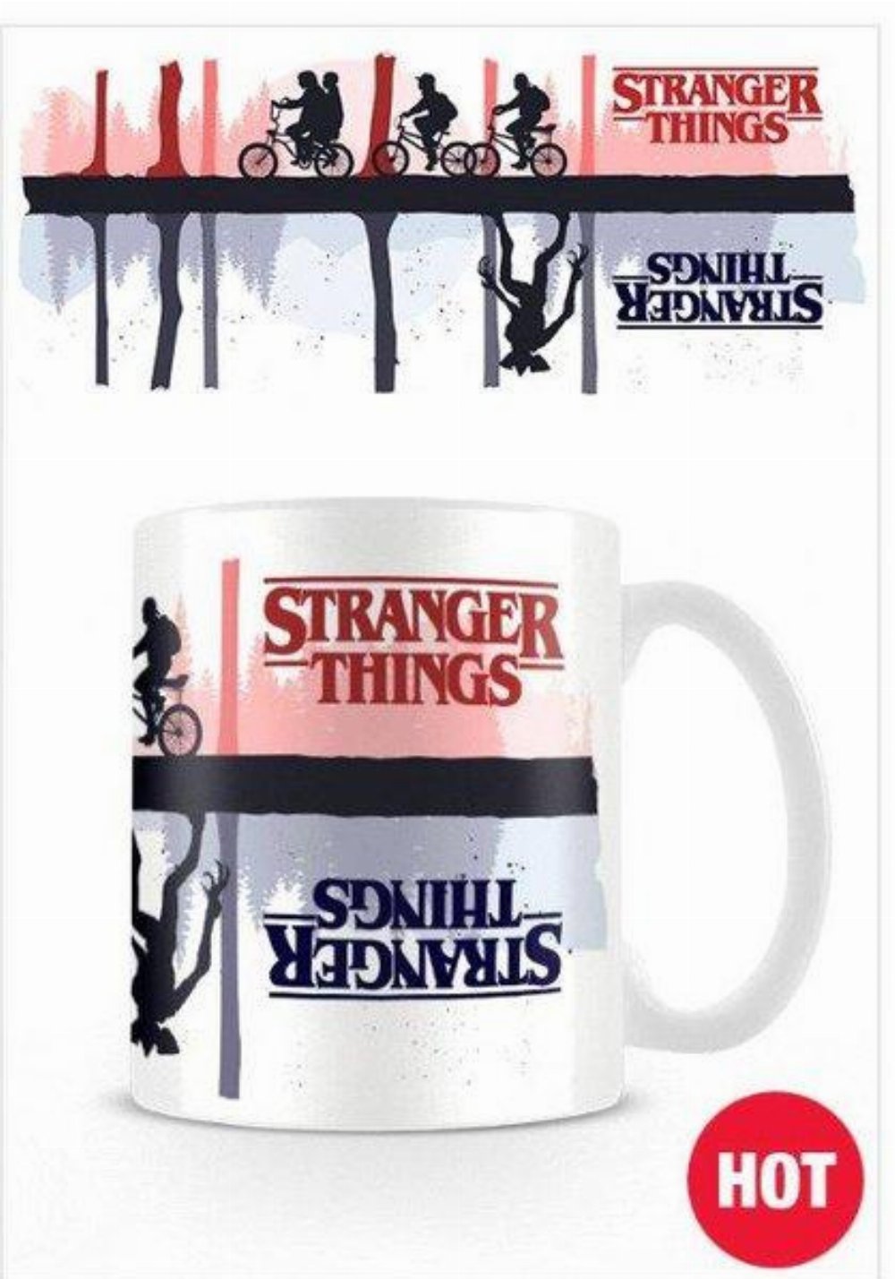 Stranger Things – Upside Down Heat Change Κεραμική Κούπα (315ml)