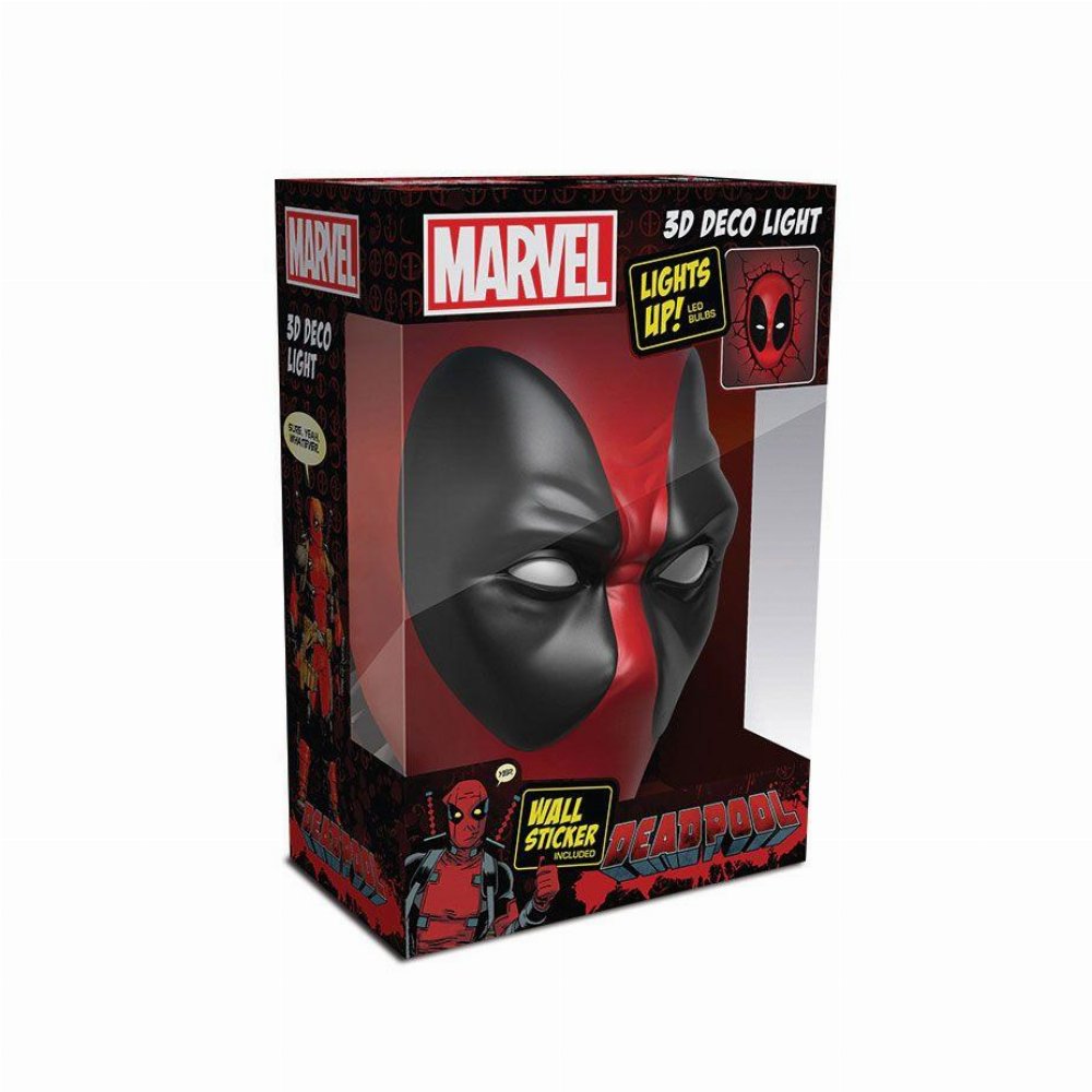 Marvel – Deadpool 3D Led Φωτιστικό