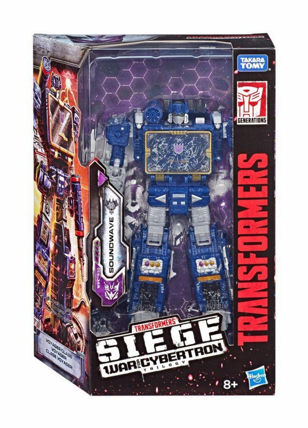 Transformers: Voyager Class – Soundwave Action Figure (18 cm)
