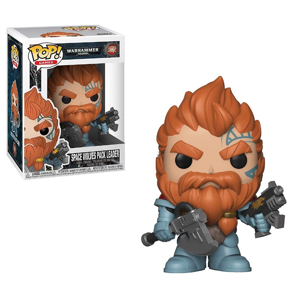 Φιγούρα Funko POP! Warhammer 40000 – Space Wolves Pack Leader #502