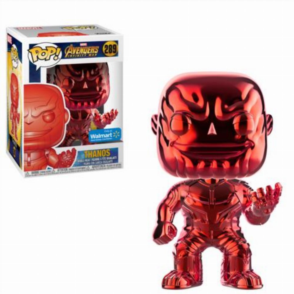 Φιγούρα Funko POP! Avengers: Infinity War – Thanos (Red Chrome) #289 (Limited)
