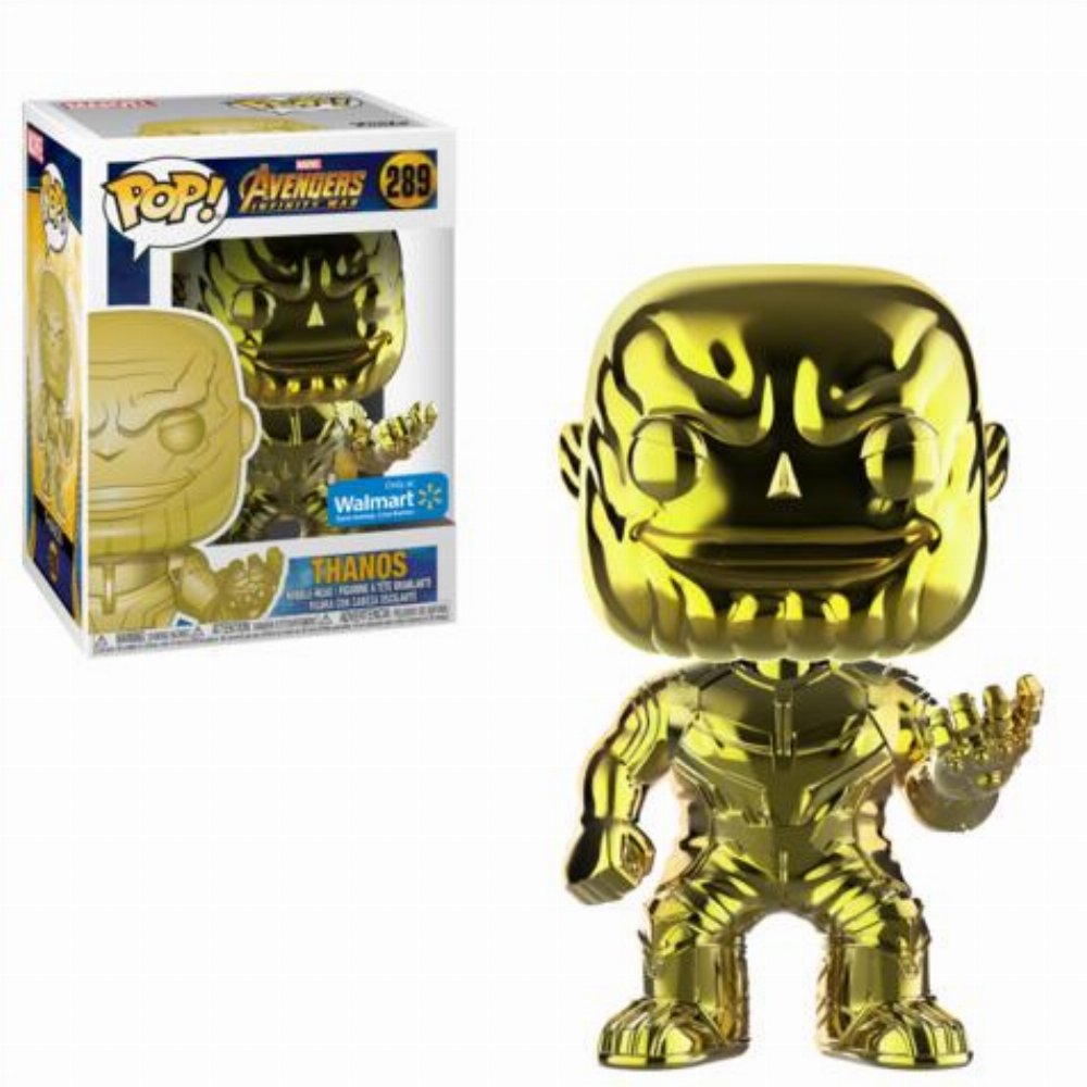 Φιγούρα Funko POP! Avengers: Infinity War – Thanos (Yellow Chrome) #289 (Limited)