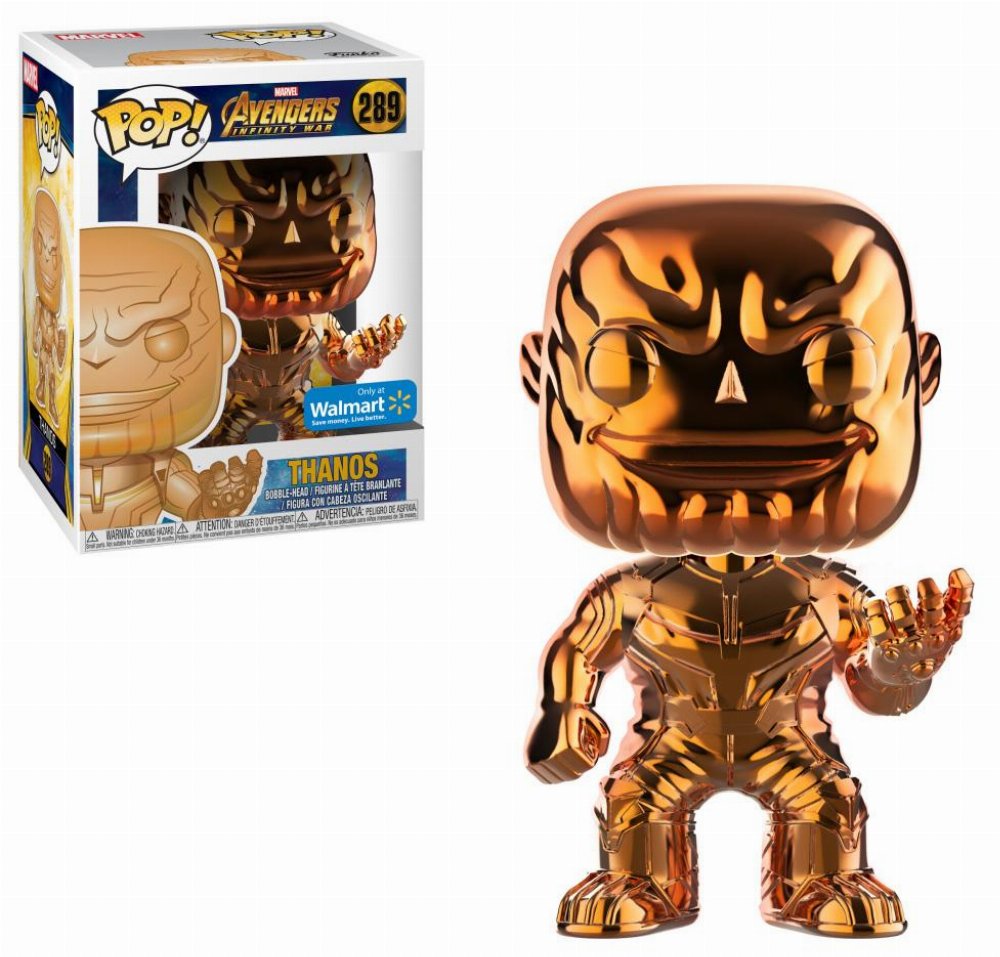 Φιγούρα Funko POP! Avengers: Infinity War – Thanos (Orange Chrome) #289 (Limited)
