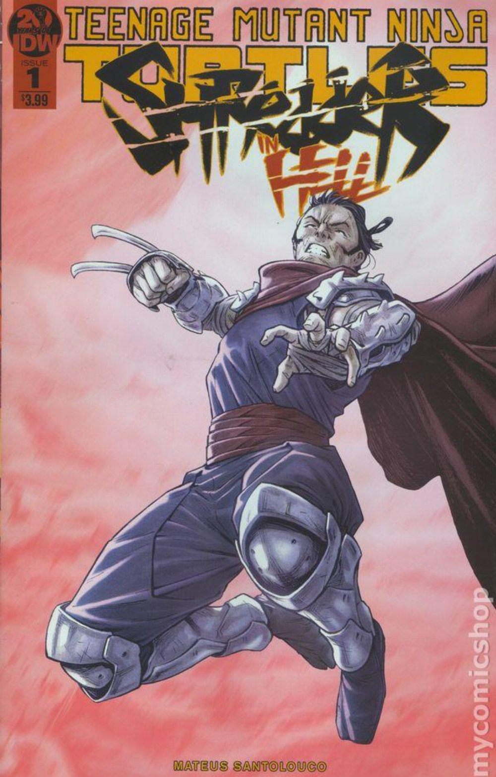 Teenage Mutant Ninja Turtles: Shredder In Hell #1 2nd Printing