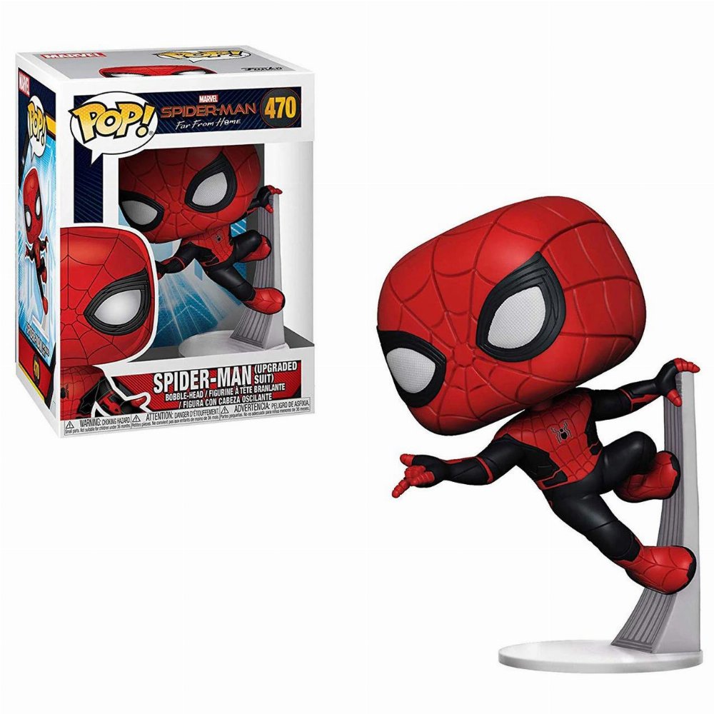 Φιγούρα Funko POP! Spider-Man: Far From Home – Spider-Man (Upgraded Suit) #470