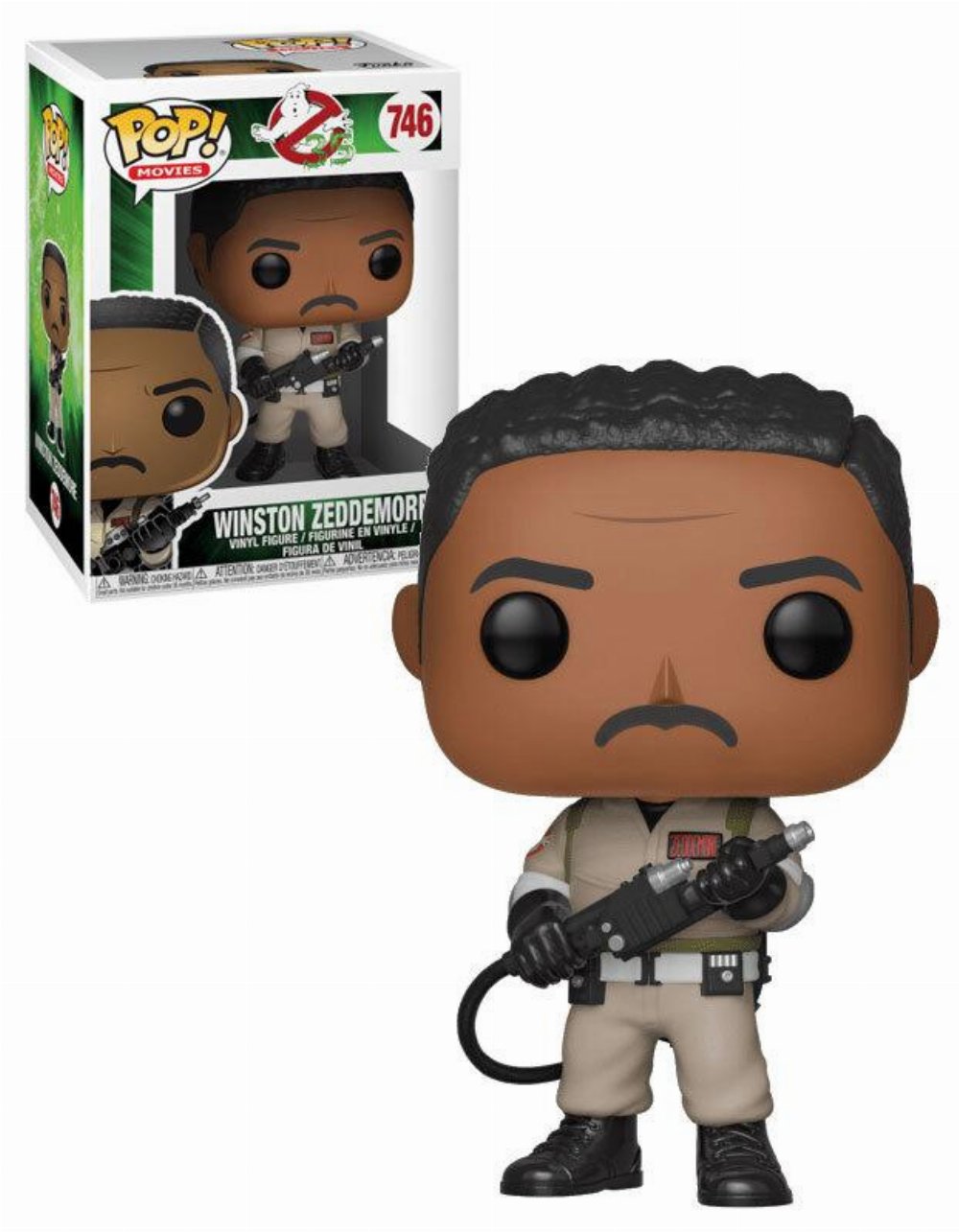Φιγούρα Funko POP! Ghostbusters – Winston Zeddemore (2019 Design) #746