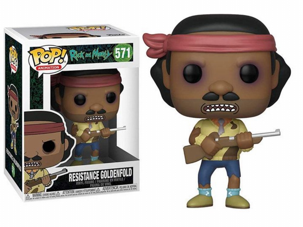 Φιγούρα Funko POP! Rick and Morty – Resistance Goldenfold #571