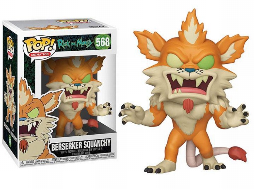 Φιγούρα Funko POP! Rick and Morty – Berserker Squanchy #568