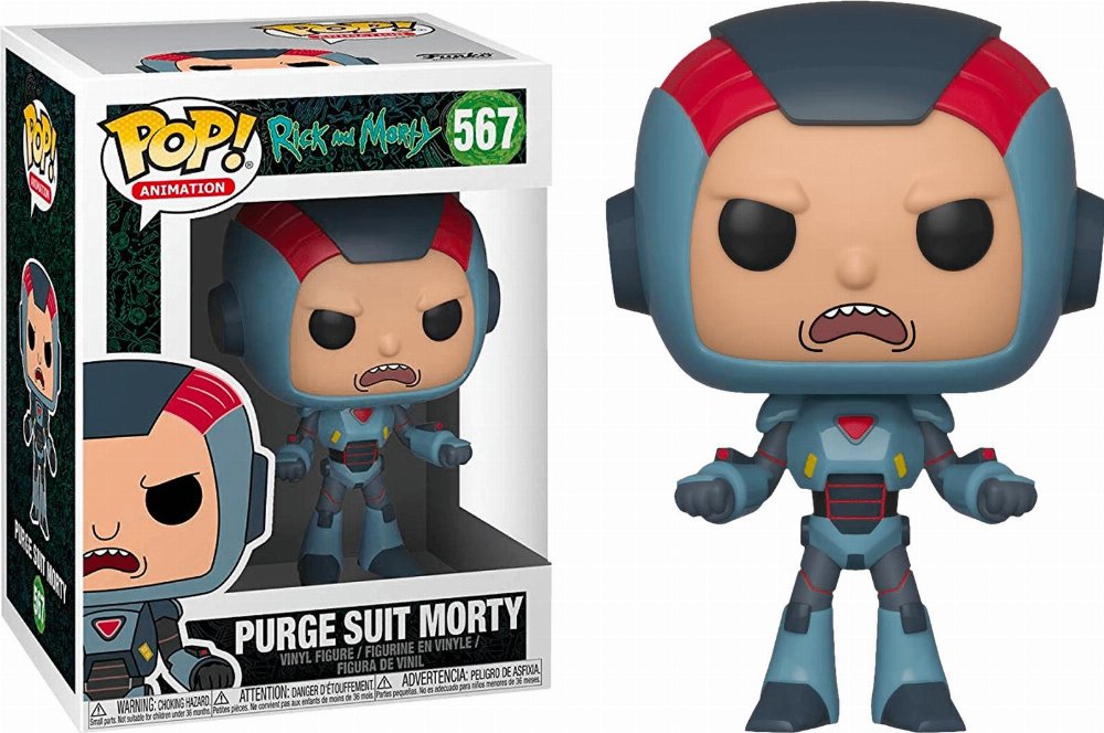 Φιγούρα Funko POP! Rick and Morty – Purge Suit Morty #567