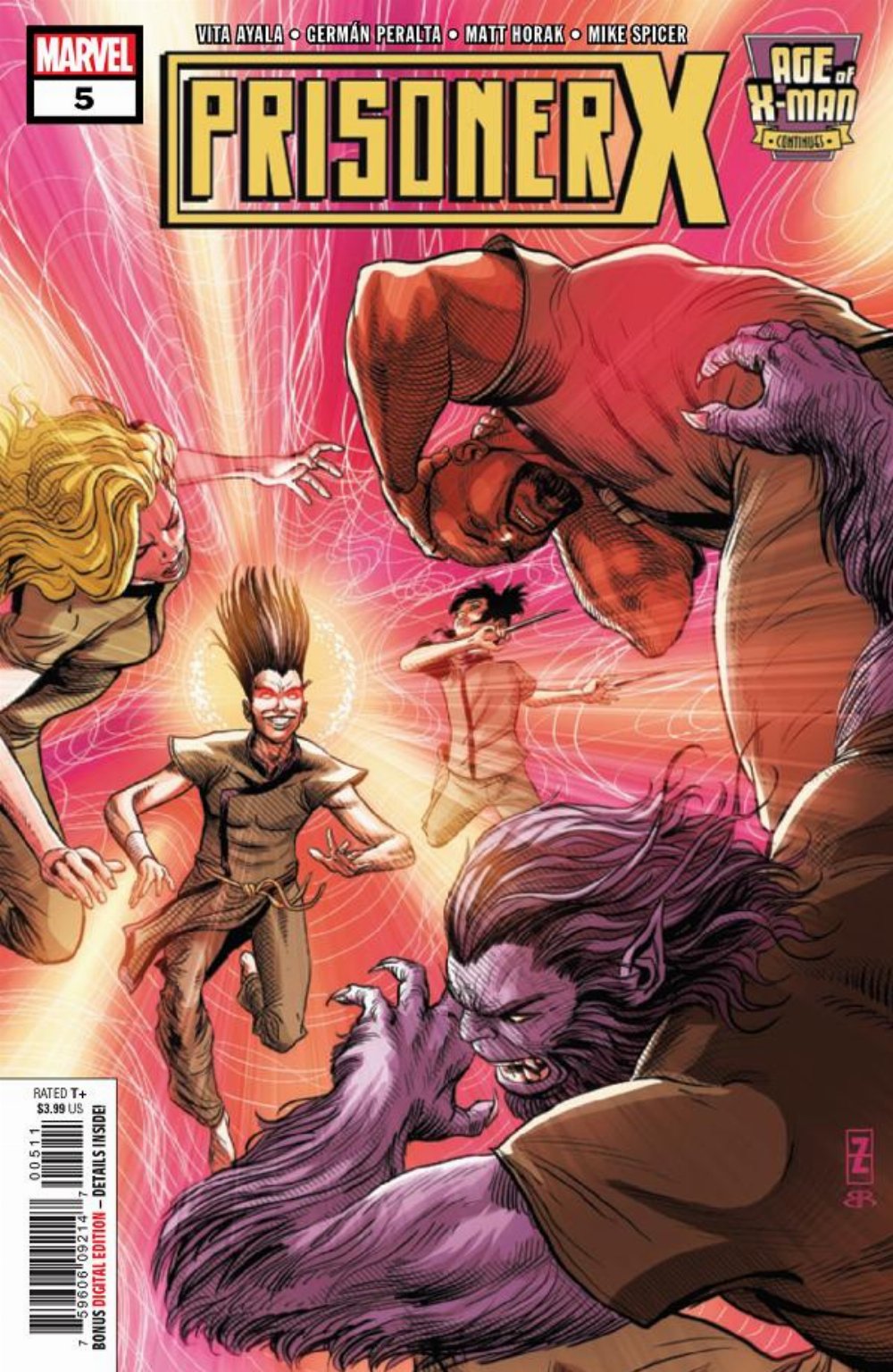 Τεύχος Κόμικ Age of X-Man: Prisoner X #5 (Of 5)