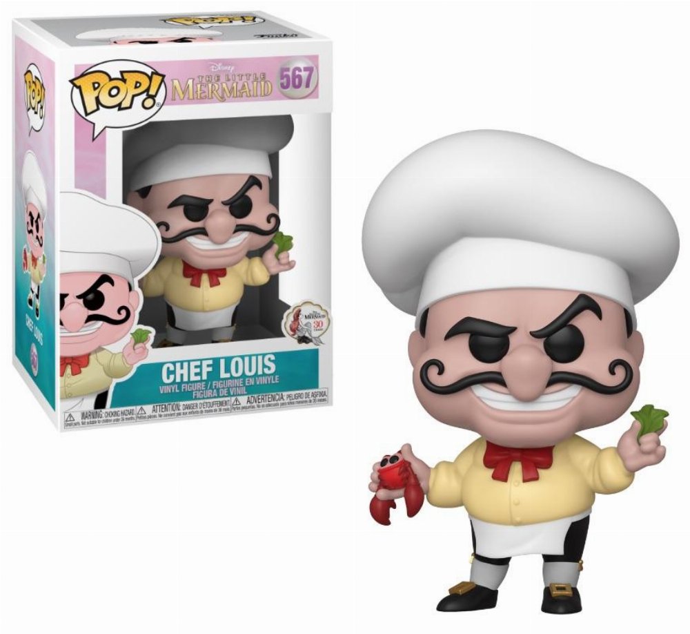 Φιγούρα Funko POP! Little Mermaid – Chef Louis #567