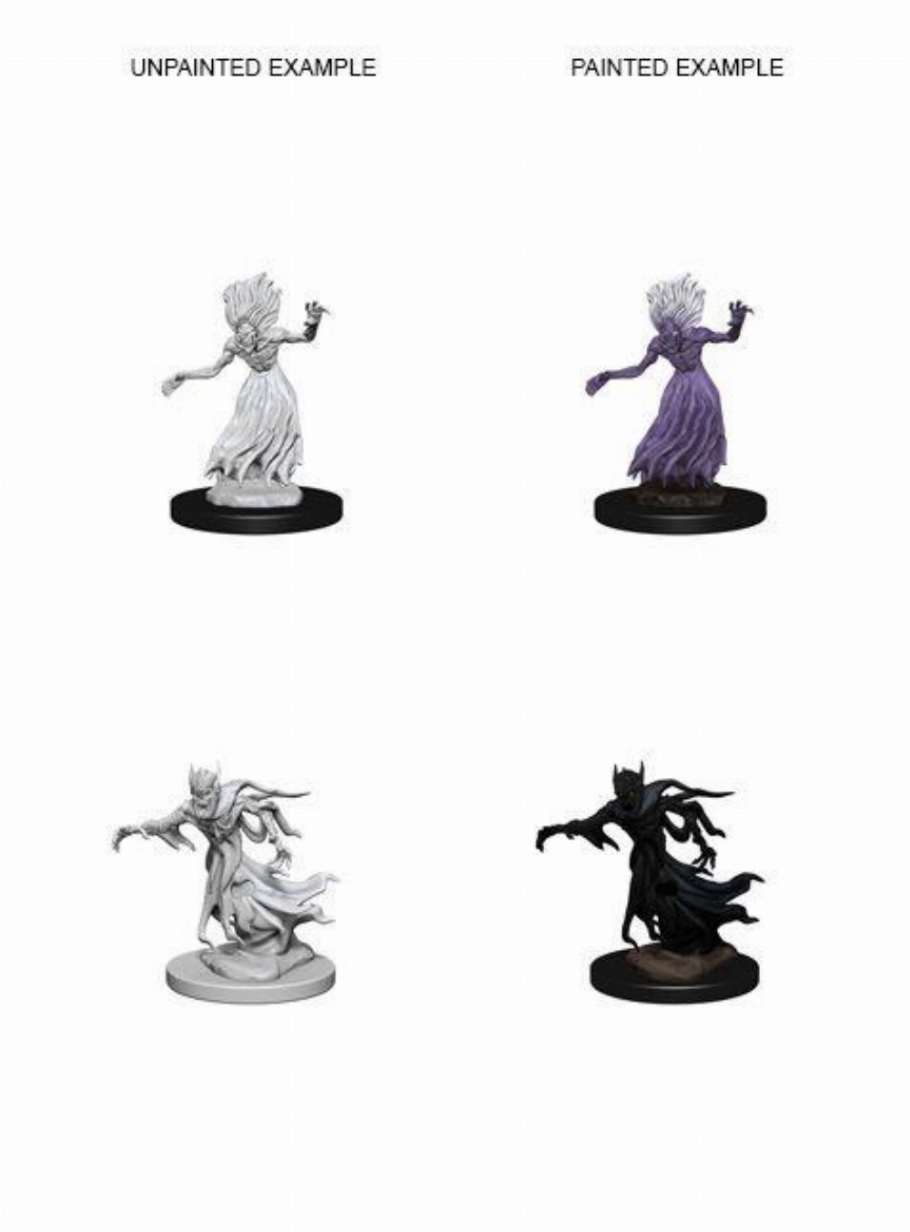 D&D Nolzur’s Marvelous Miniatures – Wraith and Specter