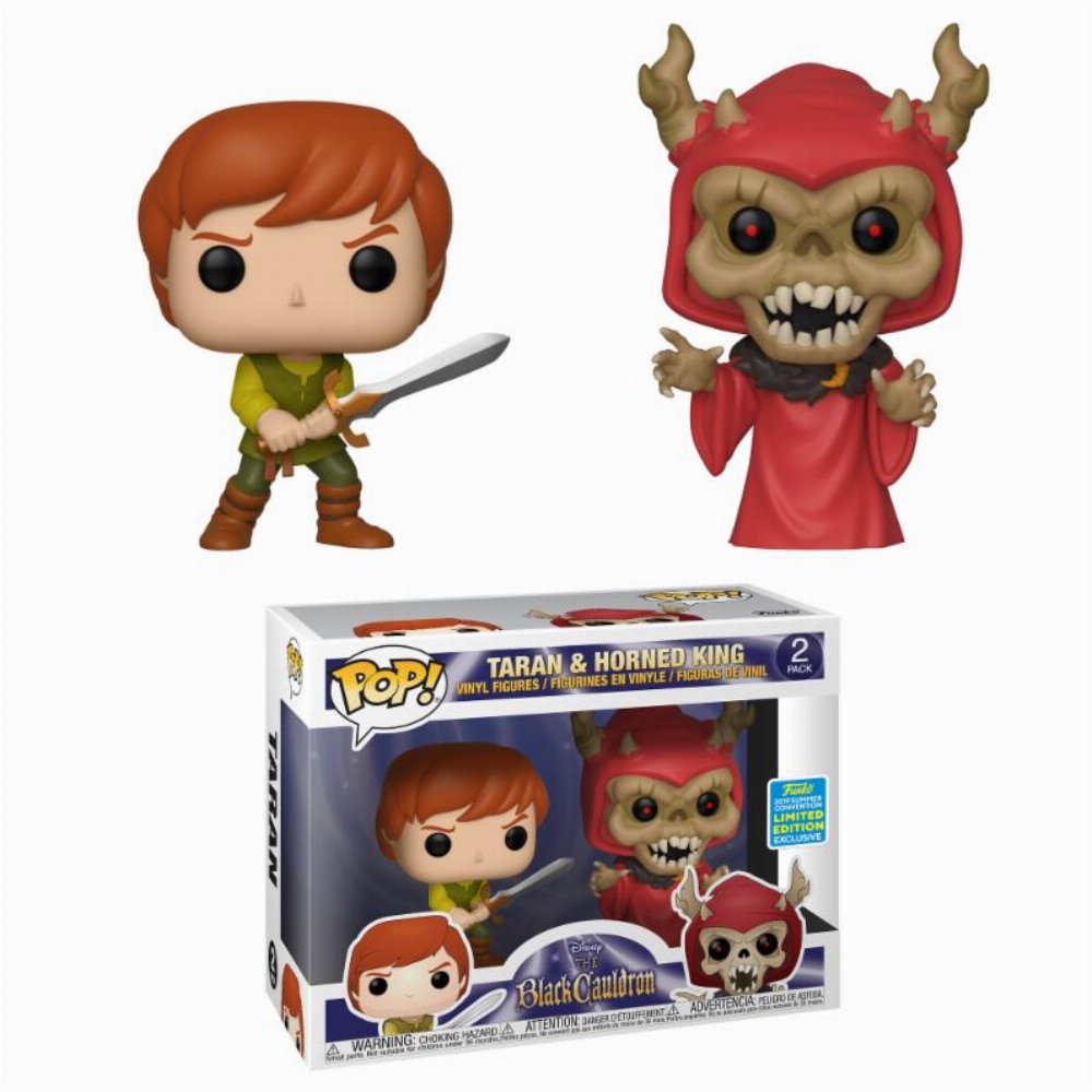 Φιγούρες Funko POP! The Black Cauldron – Taran & Horned King 2-Pack (SDCC 2019 Exclusive)