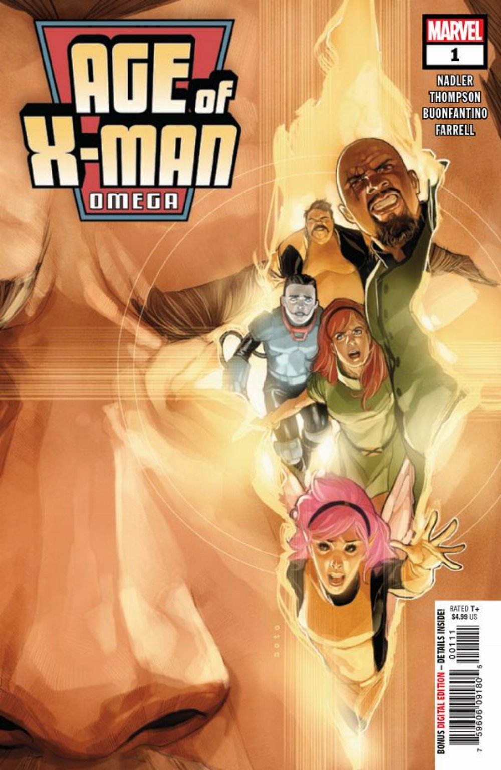 Τεύχος Κόμικ Age of X-Man: Omega #1 (Of 5)