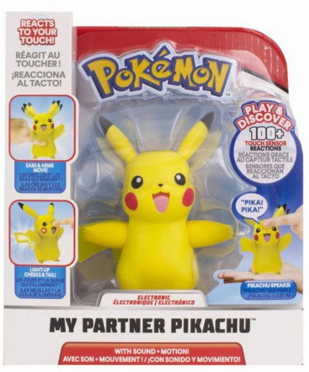 Φιγούρα Pokemon – Interactive Pikachu Action Figure (10cm)