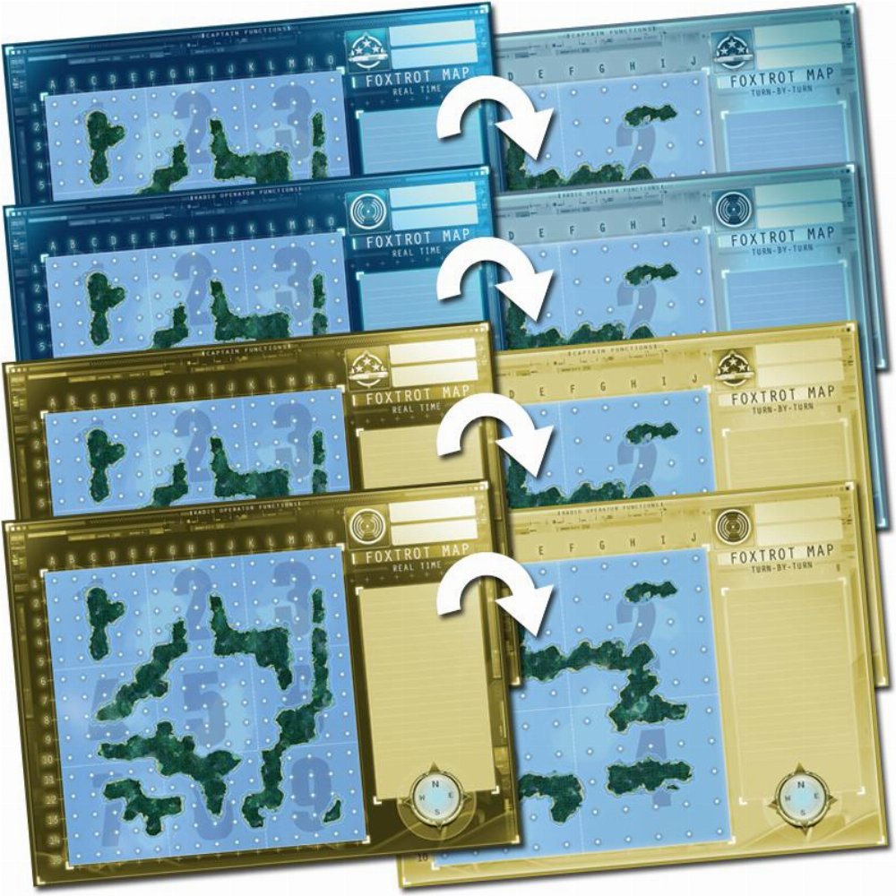 Captain Sonar – Foxtrot Map (Expansion)