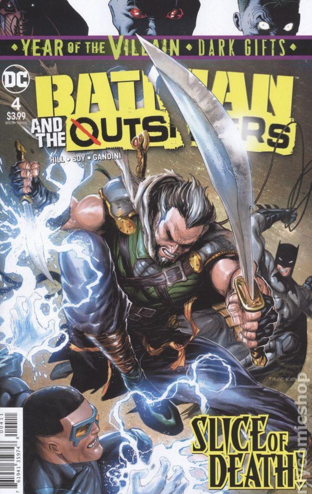 Τεύχος Κόμικ Batman And The Outsiders #04 (Year Of The Villain Tie-In)